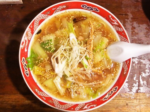 餃子と麺 いせのじょう 菊水本店「辛口白菜ラーメン」