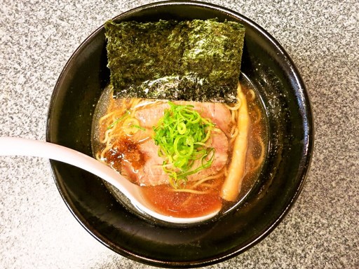 にぼしラーメン 鬼そば (南区簾舞)「鬼そば -煮干し正油ラーメン-」