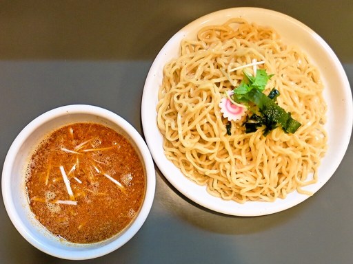 元祖つけめん ほそ川 ＆ 呑み処 ちょい吉「ゴマダレつけめん(辛)」